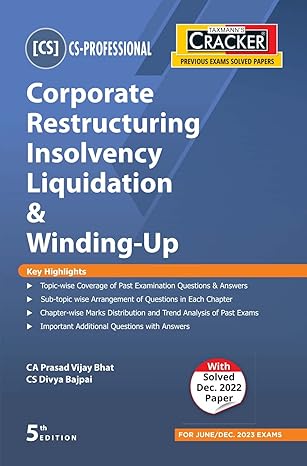 Corporate Restructuring Insolvency Liquidation & Winding-Up (CRILW) | CRACKER